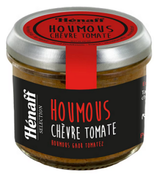 Henaff -Houmous - Tomate und Ziegekaese -Terrine - Mousse - Pate - Rillettes - Bretagne - franzoesische Spezialitaet  - franzoesische Feinkost - bretonische Feinkost